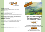 Tigouli à la montagne, dépliant